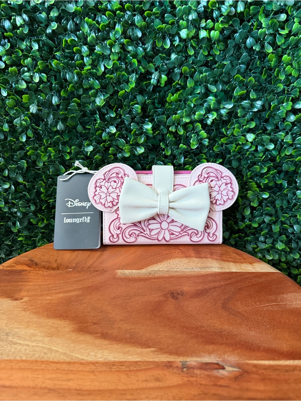 Loungefly Disney Minnie Mouse Floral Ears Wallet